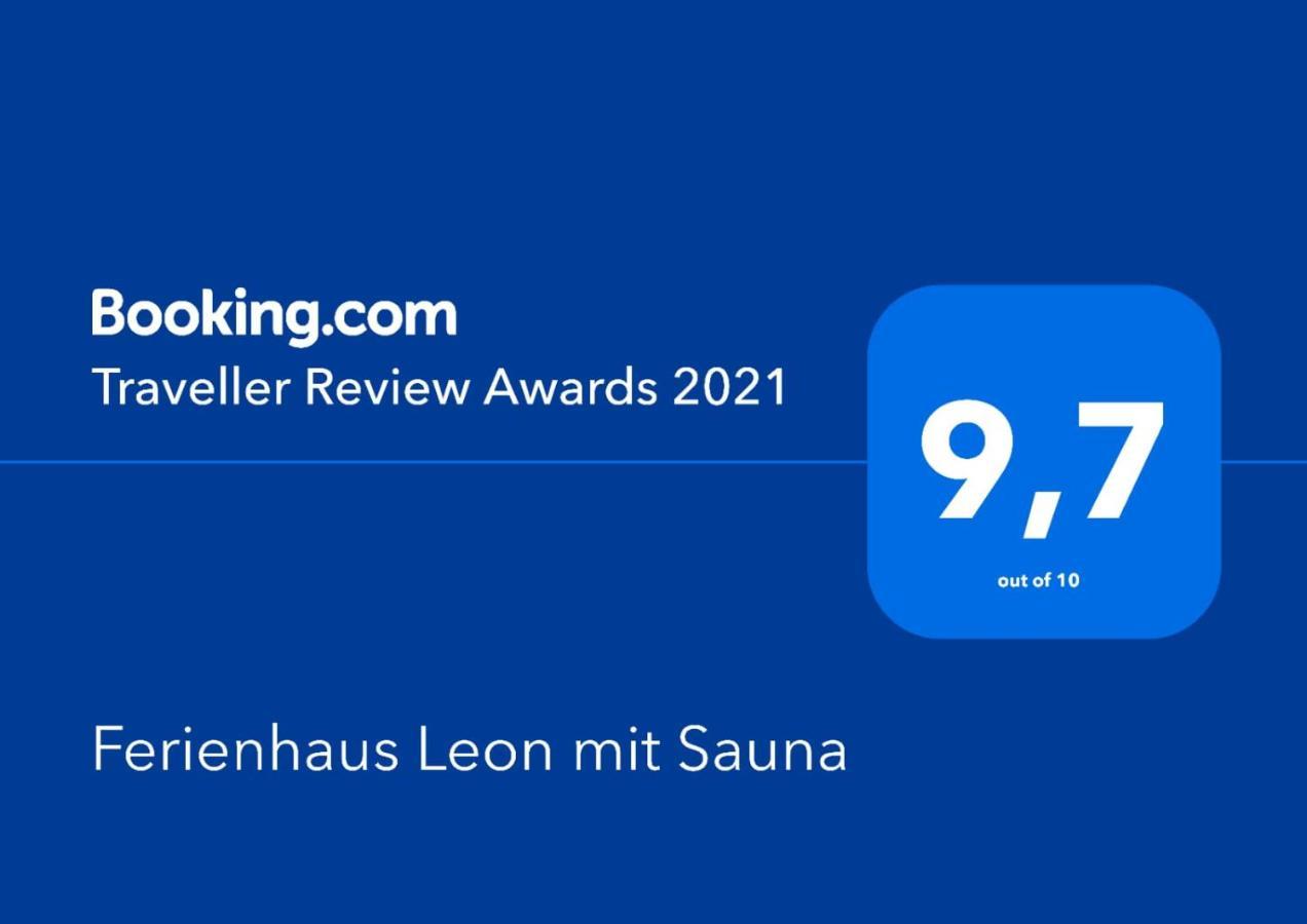 Ferienhaus Leon Mit Sauna Rehburg-Loccum Exteriér fotografie