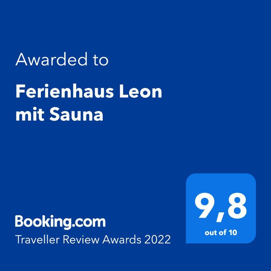 Ferienhaus Leon Mit Sauna Rehburg-Loccum Exteriér fotografie